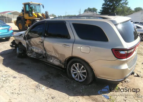 2014 Dodge Durango Sxt из США, поврежденный, VIN 1C4RDHAG4EC266777